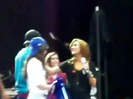 Demi Lovato\'s Entrance at Souncheck 1751