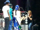 Demi Lovato\'s Entrance at Souncheck 1388