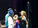 Demi Lovato\'s Entrance at Souncheck 1756