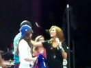 Demi Lovato\'s Entrance at Souncheck 1758
