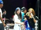 Demi Lovato\'s Entrance at Souncheck 1781