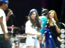 Demi Lovato\'s Entrance at Souncheck 1792