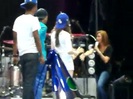 Demi Lovato\'s Entrance at Souncheck 1429