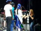 Demi Lovato\'s Entrance at Souncheck 1432