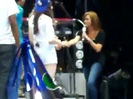 Demi Lovato\'s Entrance at Souncheck 1454