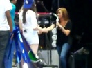 Demi Lovato\'s Entrance at Souncheck 1457