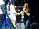 Demi Lovato\'s Entrance at Souncheck 1459