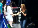 Demi Lovato\'s Entrance at Souncheck 1472