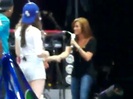 Demi Lovato\'s Entrance at Souncheck 1486