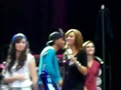 Demi Lovato\'s Entrance at Souncheck 1885
