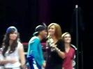 Demi Lovato\'s Entrance at Souncheck 1888