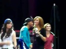 Demi Lovato\'s Entrance at Souncheck 1889