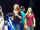 Demi Lovato\'s Entrance at Souncheck 1940
