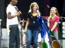 Demi Lovato\'s Entrance at Souncheck 2110