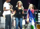 Demi Lovato\'s Entrance at Souncheck 2140