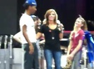Demi Lovato\'s Entrance at Souncheck 2172