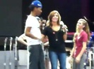 Demi Lovato\'s Entrance at Souncheck 2183