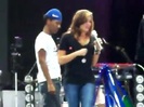 Demi Lovato\'s Entrance at Souncheck 2578