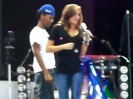 Demi Lovato\'s Entrance at Souncheck 2591