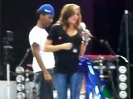 Demi Lovato\'s Entrance at Souncheck 2593