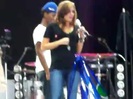 Demi Lovato\'s Entrance at Souncheck 2620