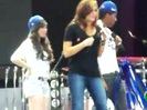 Demi Lovato\'s Entrance at Souncheck 2672
