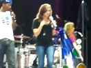 Demi Lovato\'s Entrance at Souncheck 2439