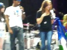 Demi Lovato\'s Entrance at Souncheck 2459