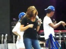 Demi Lovato\'s Entrance at Souncheck 2722