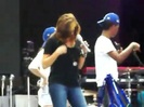 Demi Lovato\'s Entrance at Souncheck 2728