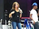 Demi Lovato\'s Entrance at Souncheck 2773