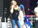 Demi Lovato\'s Entrance at Souncheck 2808