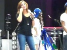 Demi Lovato\'s Entrance at Souncheck 2811