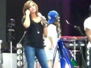 Demi Lovato\'s Entrance at Souncheck 2816