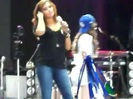 Demi Lovato\'s Entrance at Souncheck 2827