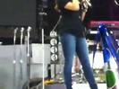 Demi Lovato\'s Entrance at Souncheck 2904