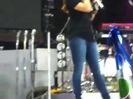 Demi Lovato\'s Entrance at Souncheck 2915
