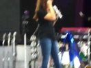 Demi Lovato\'s Entrance at Souncheck 2933