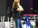 Demi Lovato\'s Entrance at Souncheck 2946