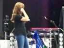 Demi Lovato\'s Entrance at Souncheck 2983