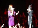 Joe Jonas Gives A  Warm Hug To Ex-Girlfriend Demi Lovato 0239