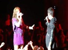 Joe Jonas Gives A  Warm Hug To Ex-Girlfriend Demi Lovato 0266