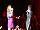 Joe Jonas Gives A  Warm Hug To Ex-Girlfriend Demi Lovato 0278