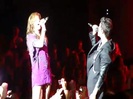 Joe Jonas Gives A  Warm Hug To Ex-Girlfriend Demi Lovato 0557