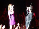 Joe Jonas Gives A  Warm Hug To Ex-Girlfriend Demi Lovato 0581