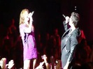 Joe Jonas Gives A  Warm Hug To Ex-Girlfriend Demi Lovato 0587