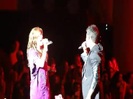 Joe Jonas Gives A  Warm Hug To Ex-Girlfriend Demi Lovato 0372