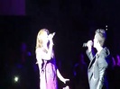 Joe Jonas Gives A  Warm Hug To Ex-Girlfriend Demi Lovato 0749