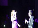 Joe Jonas Gives A  Warm Hug To Ex-Girlfriend Demi Lovato 0760