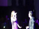 Joe Jonas Gives A  Warm Hug To Ex-Girlfriend Demi Lovato 0770